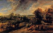 Peter Paul Rubens Return from the Fields oil painting on canvas